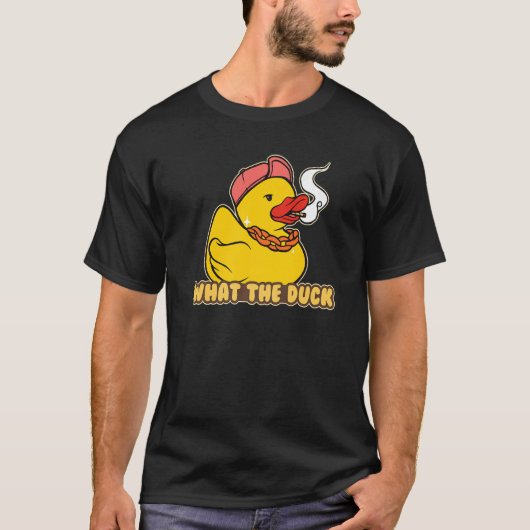 Rubber Duckie What The Duck T-shirt (Voorkant)