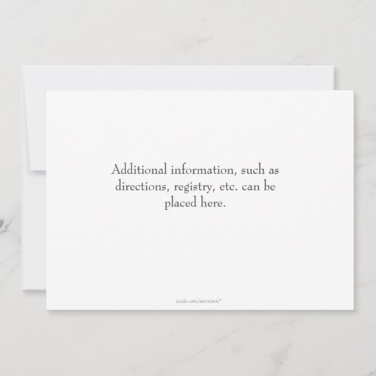 Rubber Duckies Baby shower Kaart (Achterkant)