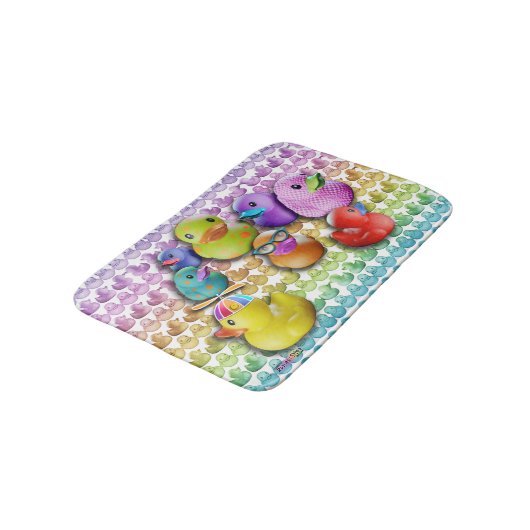 RUBBER DUCKIES BADMAT (Gekanteld)