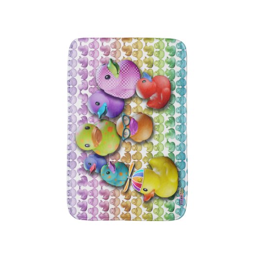 RUBBER DUCKIES BADMAT (Voorkant Verticaal)