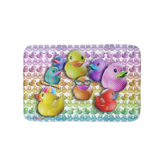 RUBBER DUCKIES BADMAT (Voorkant)