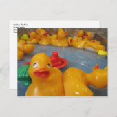 Rubber Duckies Briefkaart (Voorkant / Achterkant)