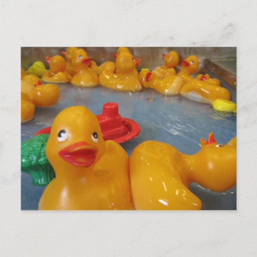 Rubber Duckies Briefkaart (Voorkant)