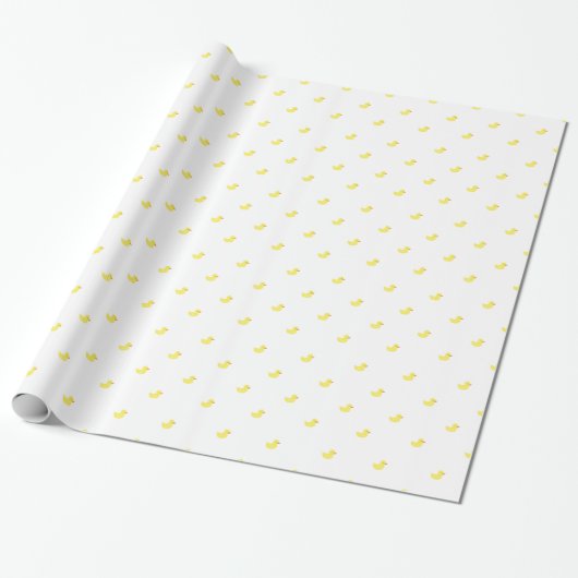 Rubber Duckies Cadeaupapier (Uitgerold)