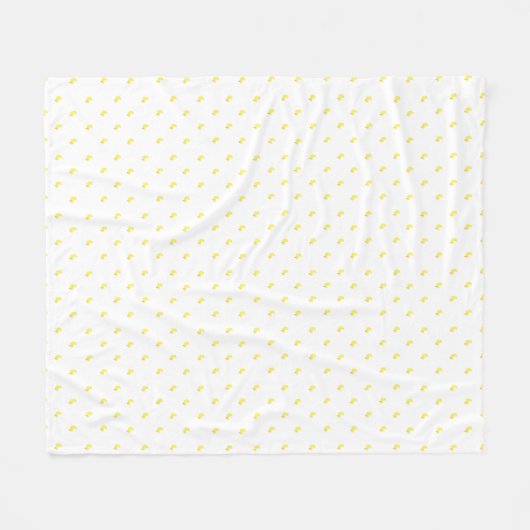 Rubber Duckies Fleece Deken (Voorkant (Horizontaal))