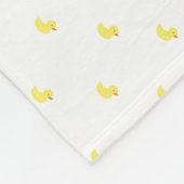 Rubber Duckies Fleece Deken (Hoek)