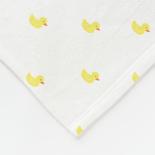 Rubber Duckies Fleece Deken (Hoek)
