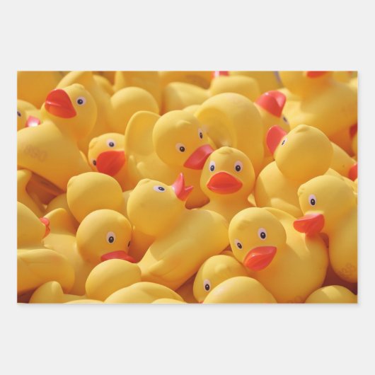 Rubber Duckies Inpakpapier Vel (Voorkant 2)