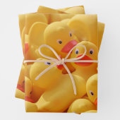 Rubber Duckies Inpakpapier Vel (In situ)