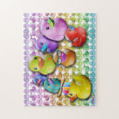 Rubber Duckies Puzzle Legpuzzel (Verticaal)