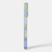 Rubber ducks and bubbles pattern Case-Mate iPhone case (Achterkant / Rechts)