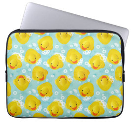 Rubber Ducks Bath Patroon Laptop Sleeve