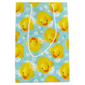 Rubber Ducks Bath Patroon Medium Cadeauzakje (Voorkant)