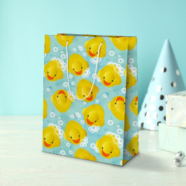 Rubber Ducks Bath Patroon Medium Cadeauzakje