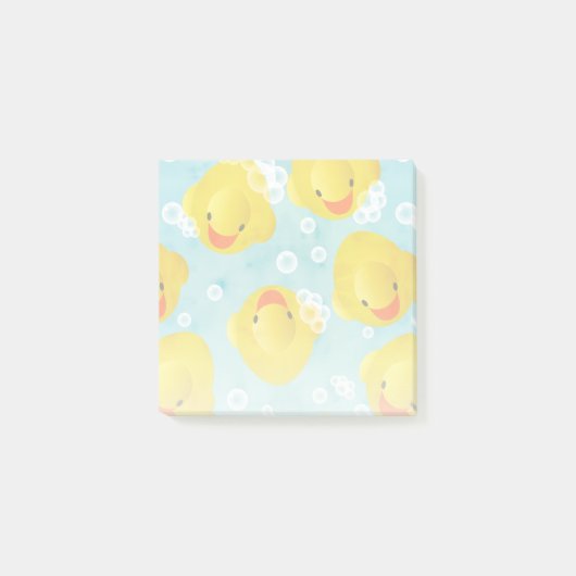 Rubber Ducks Bath Patroon Post-it® Notes (Voorkant)