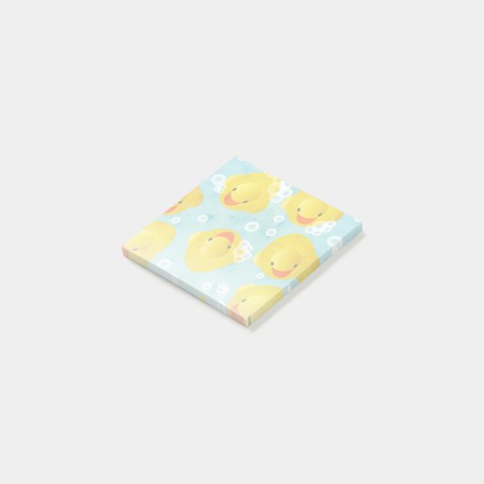 Rubber Ducks Bath Patroon Post-it® Notes (Schuin)