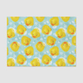 Rubber Ducks Bath Patroon Tissuepapier (Voorkant)