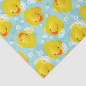 Rubber Ducks Bath Patroon Tissuepapier (Detail)