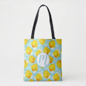 Rubber Ducks Bath Patroon Tote Bag (Voorkant)