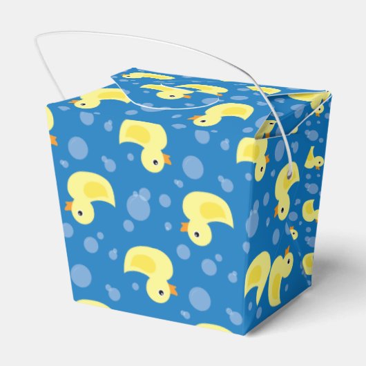 Rubber Ducks Bedankdoosjes (Achterkant)