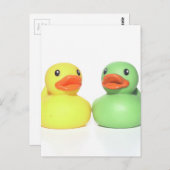 Rubber Ducks Briefkaart (Voorkant / Achterkant)