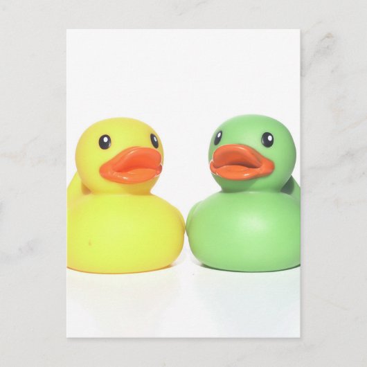 Rubber Ducks Briefkaart (Voorkant)