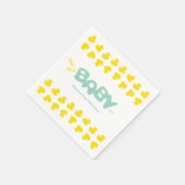 Rubber Ducks Duck Duck Baby baby shower Servet (Hoek)