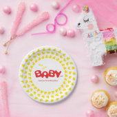 Rubber Ducks Duck Duck Baby Papieren Bordje (Feest)