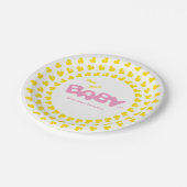 Rubber Ducks Duck Duck Baby Papieren Bordje (Gekanteld)