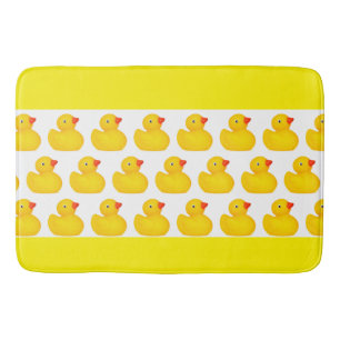 Rubber Ducks Duck Ducky Yellow Bath Mat