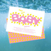 Rubber Ducks Eend Eend Baby shower Uitnodiging