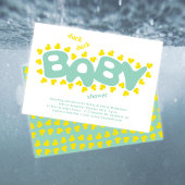 Rubber Ducks Eend Eend Baby shower Uitnodiging