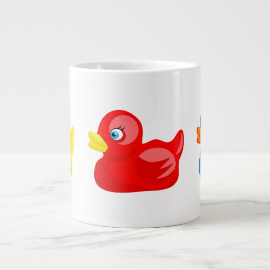 Rubber Ducks Grote Koffiekop (Voorkant)