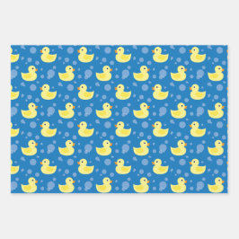 Rubber Ducks Inpakpapier Vel