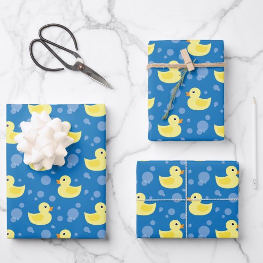 Rubber Ducks Inpakpapier Vel (Voorkant)