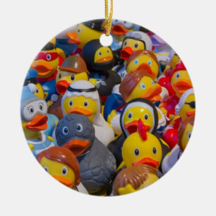 Rubber Ducks Keramisch Ornament
