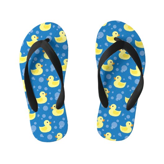 Rubber Ducks Kinder Teenslippers (Voetbed)