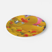 Rubber Ducks Papieren Bordje (Gekanteld)
