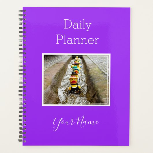Rubber Ducks Photo Daily Planner - HAMbWG (Voorkant)