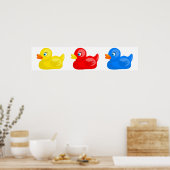 Rubber Ducks Poster (Keuken)