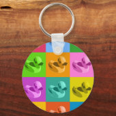 Rubber Ducks Sleutelhanger (Voorkant)