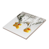 Rubber Ducks Tegeltje (Zijkant)