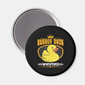 Rubber Ducks Whisperer Magneet (Voorkant / Achterkant)
