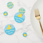 Rubber Ducky 1st Birthday Party Kinder Baby Confetti (Groep)