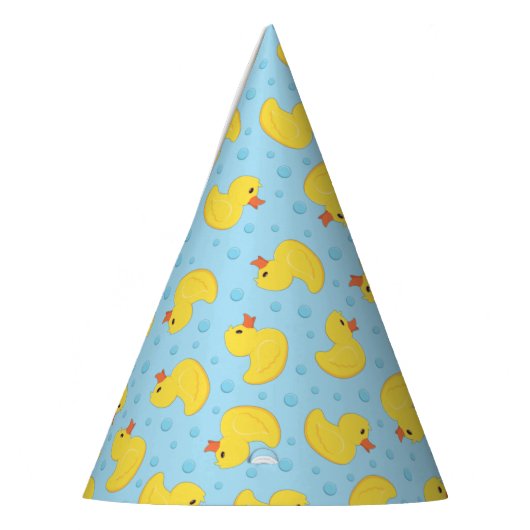 Rubber Ducky 1st Birthday Party Kinder Baby Feesthoedjes (Links)