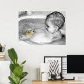 'Rubber Ducky' afdruk Poster (Thuiskantoor)