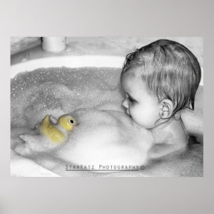 'Rubber Ducky' afdruk Poster