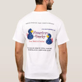 Rubber Ducky - American Ducky.com Logo T-shirt (Achterkant)