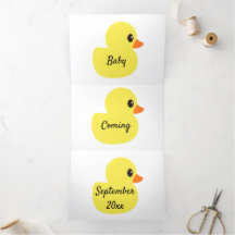 Rubber Ducky Baby Mededelingen