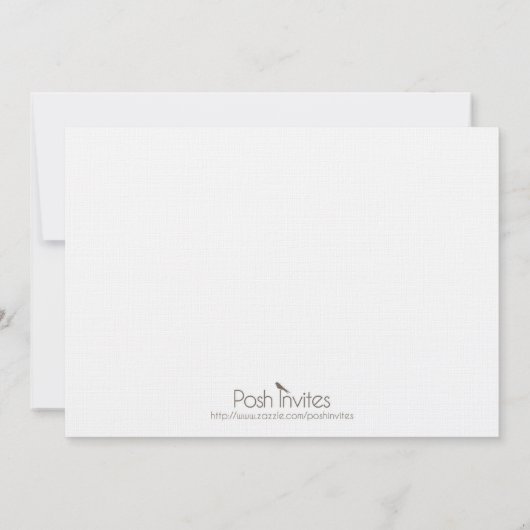 Rubber Ducky Baby shower Invitation Kaart (Achterkant)